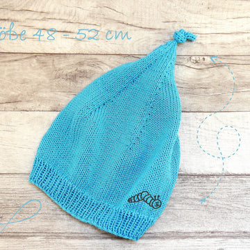 Strickanleitung - Zipfelmütze für Kleinkinder - für Anfänger geeignet – No.176