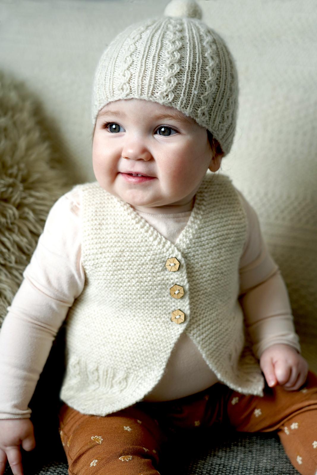 Millar Vest, Hat and Booties - Bc120