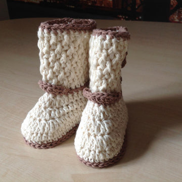Baby Boot & Hat Set N 281