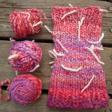 Treasured Handspun Wrist Warmers