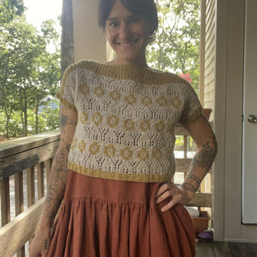 Flowers and Lace Tee