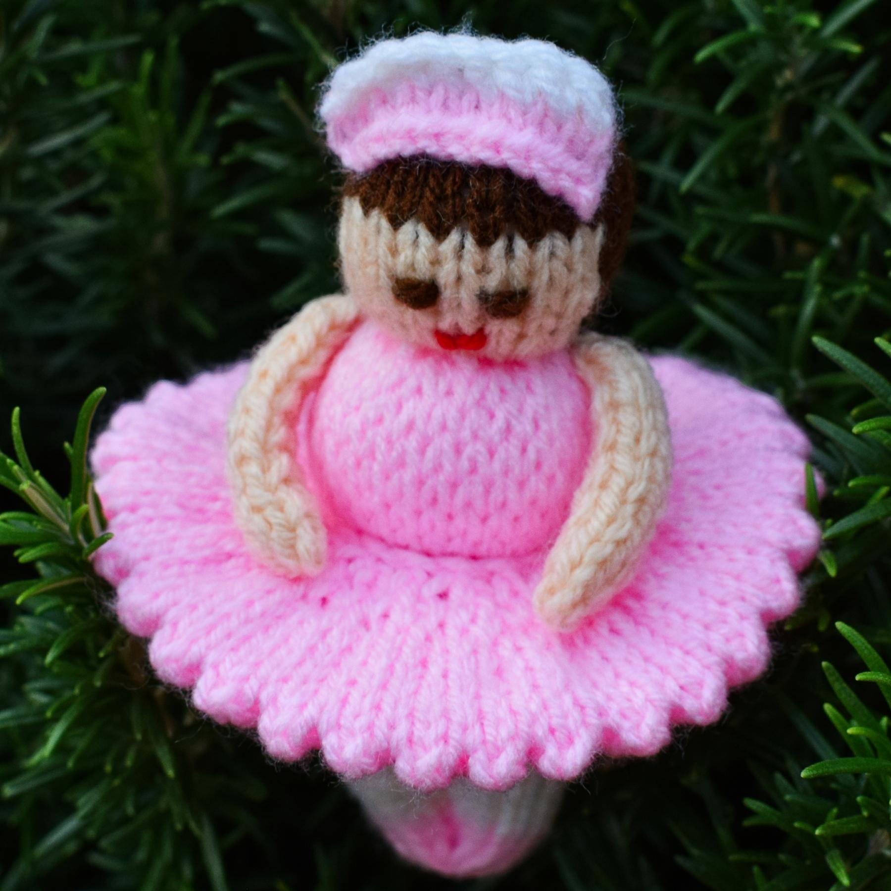 Charlotte the Ballerina Doll Knitting Pattern - Toy Knitting Pattern