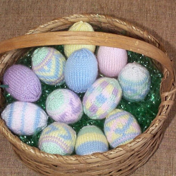 Knitted Easter Eggs