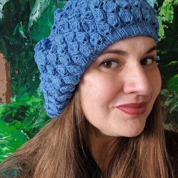 Petal Beret Knitting Pattern