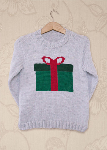 Intarsia - Present Chart - Childrens Sweater