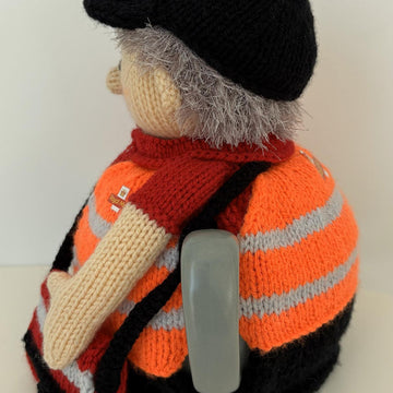 Postman Pete tea cosy