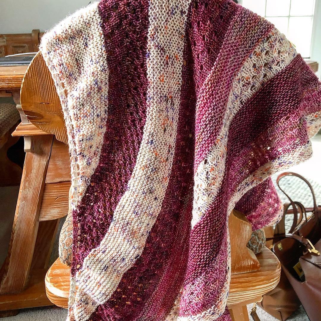 Bramble Berry Shawl