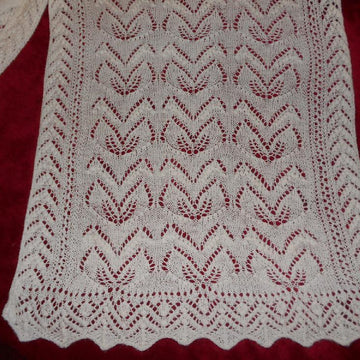 Lily of the Valley Bridal Shawl