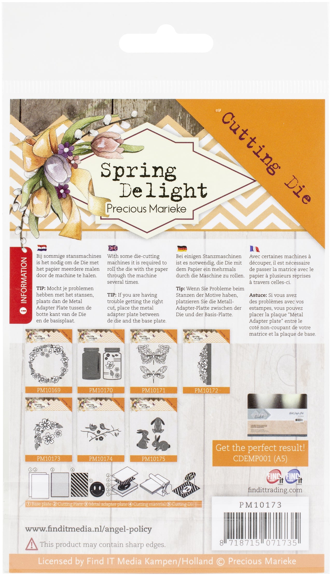 Find It Trading Precious Marieke Die - Spring Corner, Spring Delight