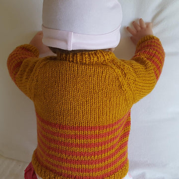 Juniper - 8ply raglan cardigan