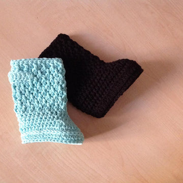 Baby Boot & Hat Set N 280