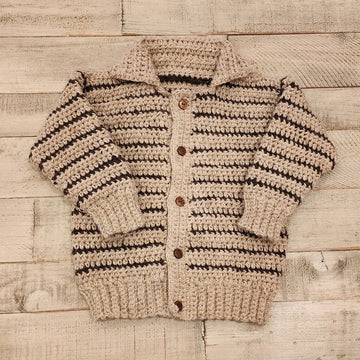 Boys' Pinstripe Sweater