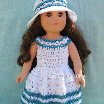 Doll Summer Dress Set