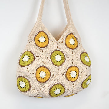 Kiwi Granny Square Bag