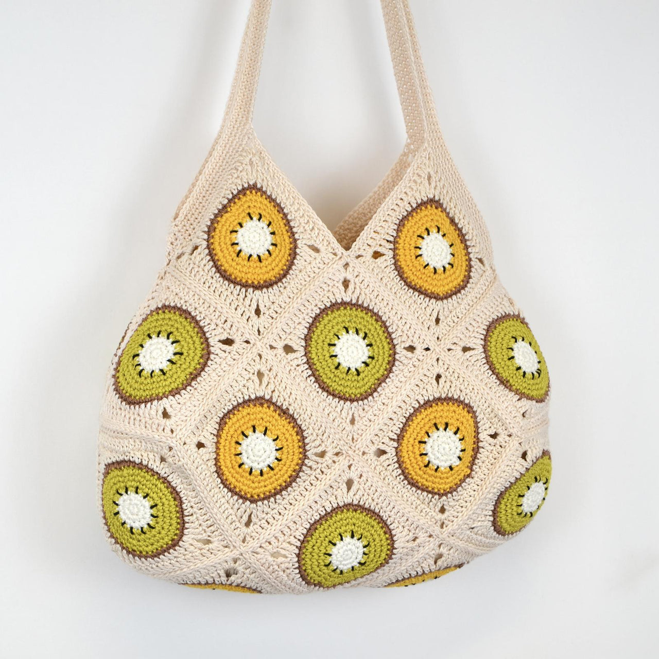 Kiwi Granny Square Bag