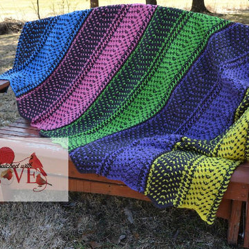 Strips of Chevron Blanket