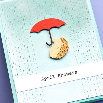 Memory Box Poppystamps Metal Dies - Raining Frame