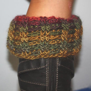 Ribbed Boot Cuff Pattern
