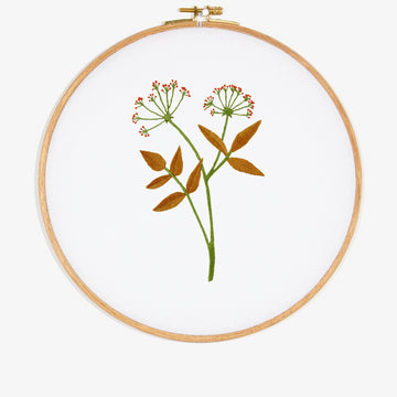 Coriander in DMC - PAT0320 - Downloadable PDF