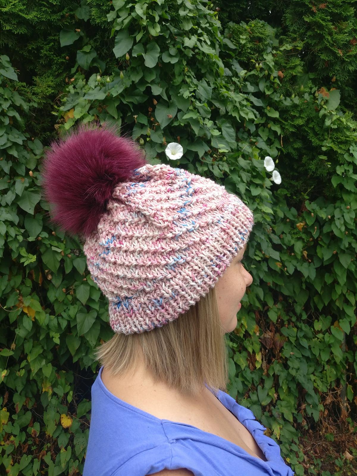 Double Swirl Beanie