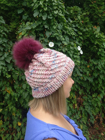 Double Swirl Beanie