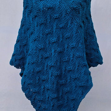 Deep Ocean Poncho