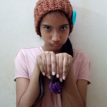 Chunky X Ponytail Hat | Crochet Pattern