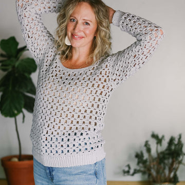 Lattice Luxe Pullover
