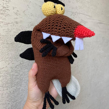 Daggett from Angry Beaver Cartoon Character