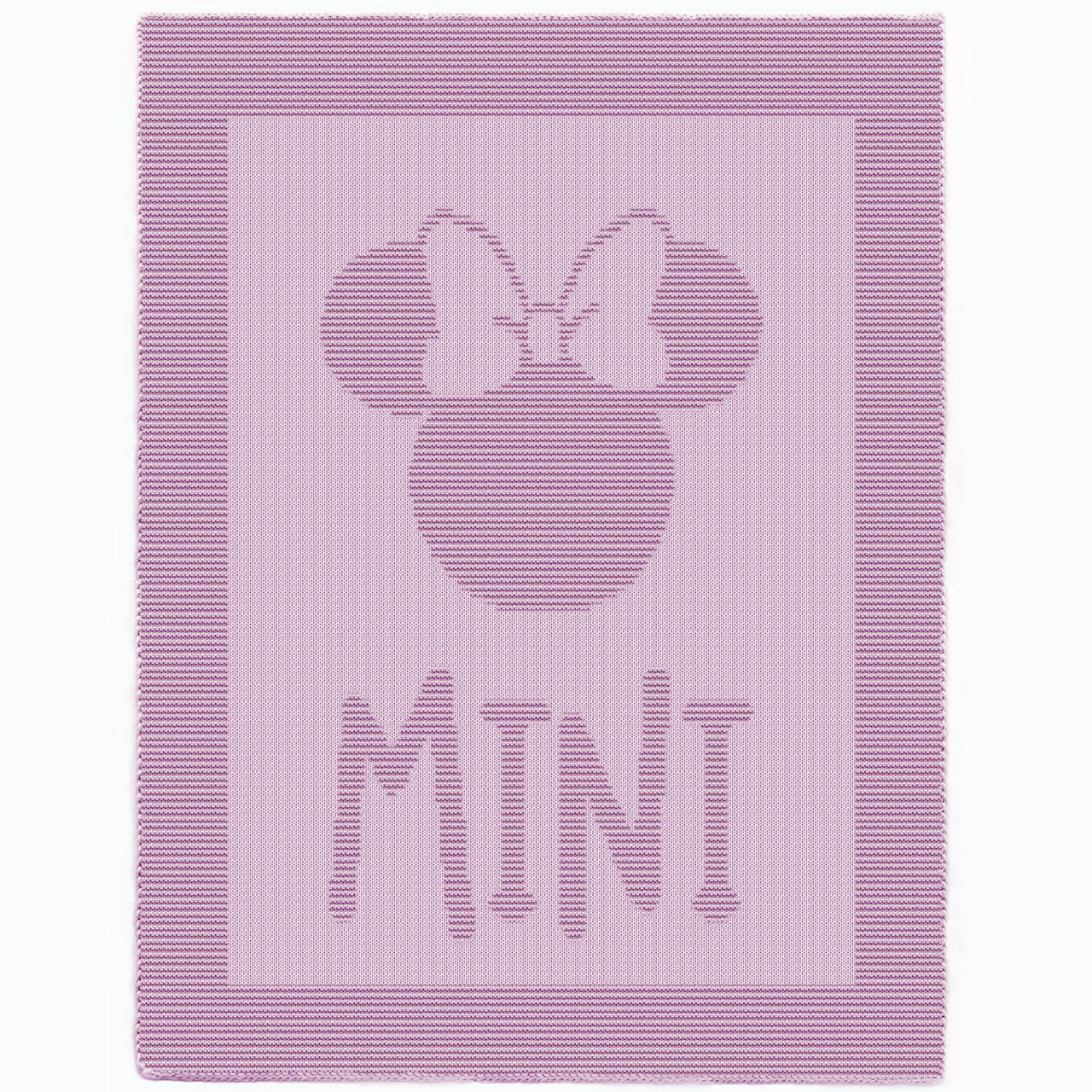Minnie Mouse baby blanket Knitting Pattern
