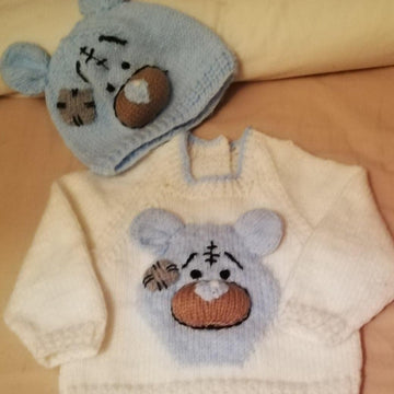 Blue Nose Grayson Jumper/Hat 0-6mths
