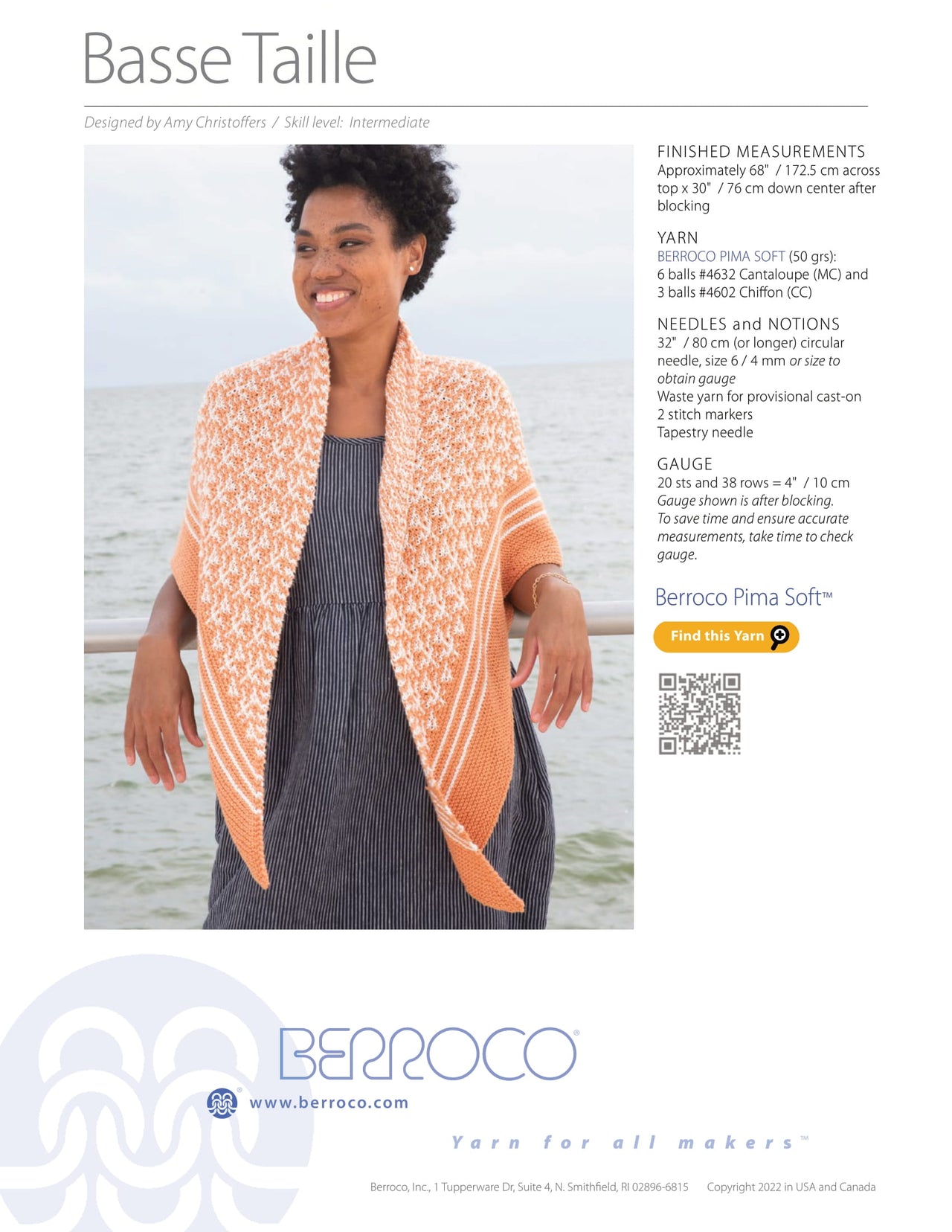 Berroco Basse Taille PDF