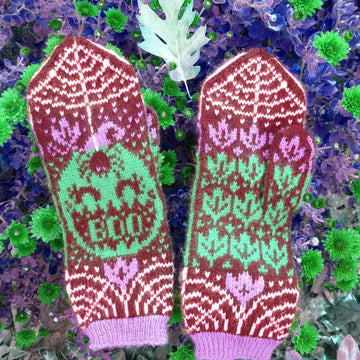 Spooky Friends Mittens