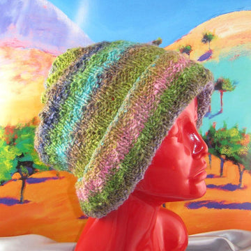 Silk Garden Swirl Slouch Circular