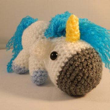 Charley the Unicorn plush crochet amigurumi