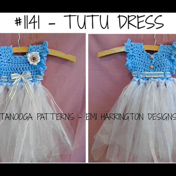 1141-Crochet Tutu Dress