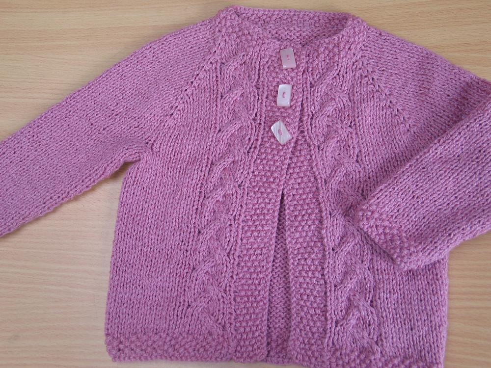 Eithne - topdown cardigan