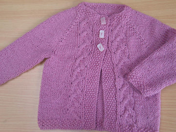Eithne - topdown cardigan