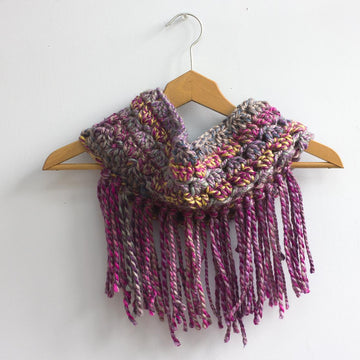 Easy Fringed Cowl
