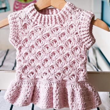 Ruffle Peplum Vest