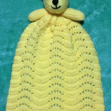 Teddy Bear Baby Comforter Blanket