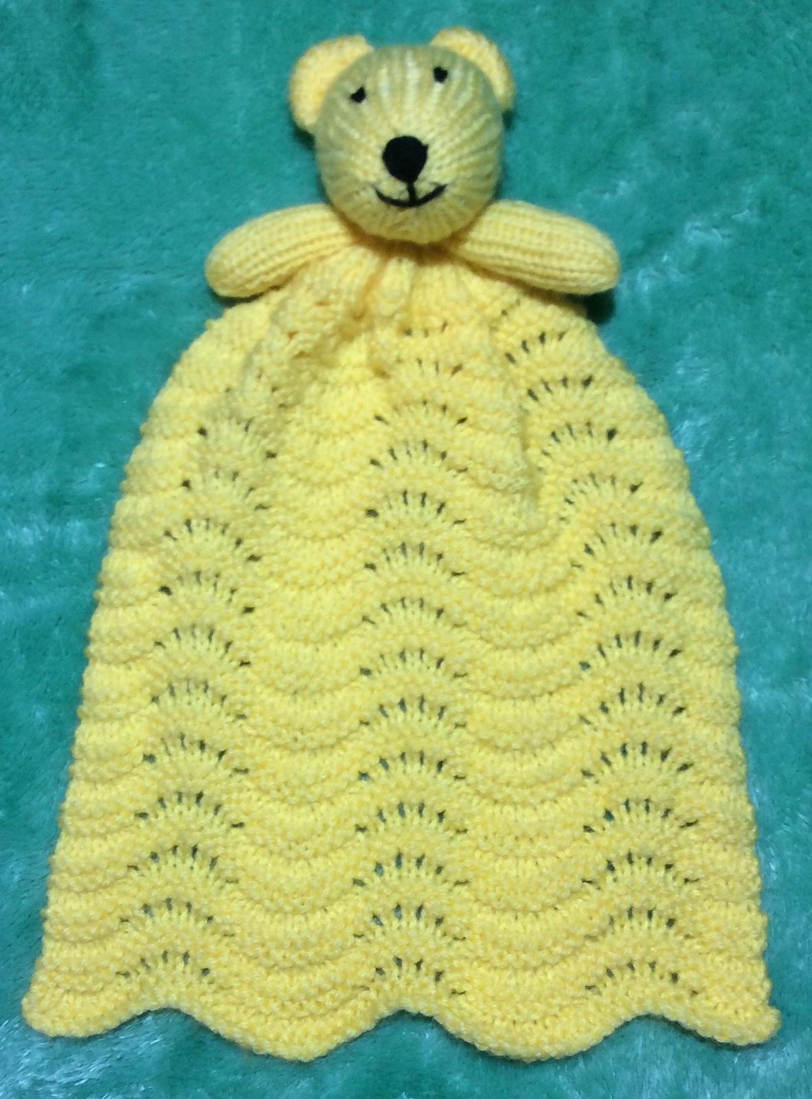 Teddy Bear Baby Comforter Blanket