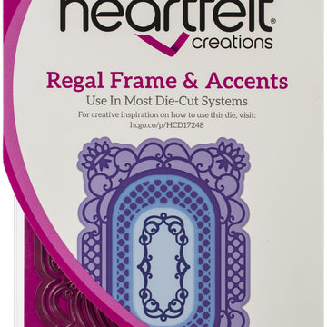 Heartfelt Creations Frame & Accents Dies - Regal 1.25" To 6"