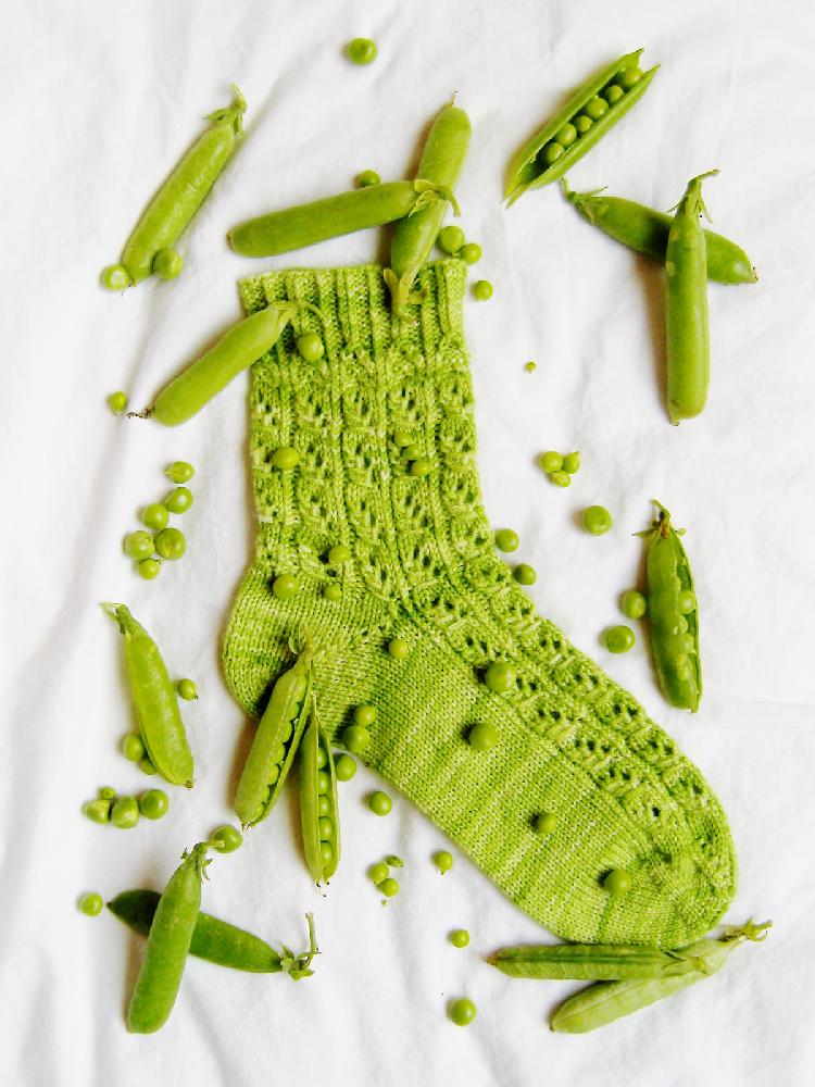 Peapod Wine Socks