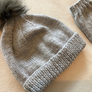 Simple Hat & Wrist Warmers