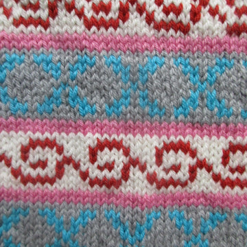 Rose Fairisle Cardigan