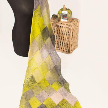 Christine Entrelac Shawl