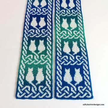 Celtic Cat Scarf