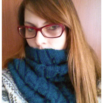 Dark Waves Infinity Scarf