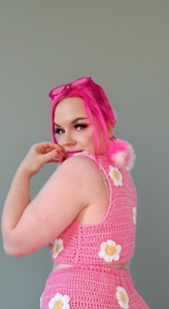 Daisy Skirt & Top co ord Crochet Set